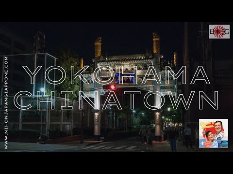 Video dalla chinatown a Yokohama