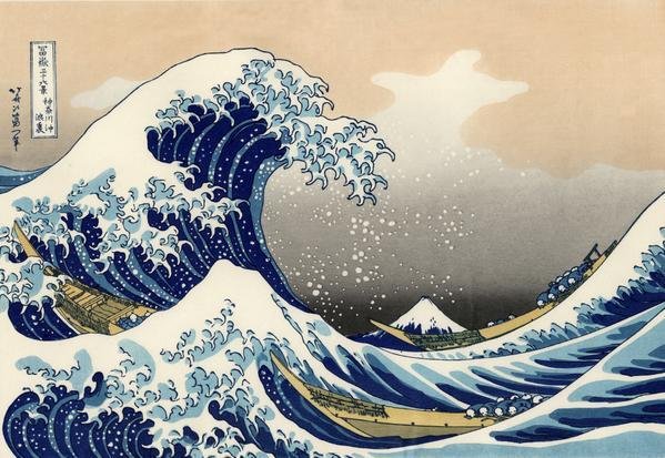 Grande Onda - Hokusai