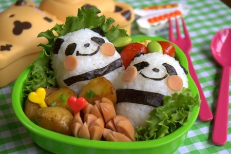 bento art panda