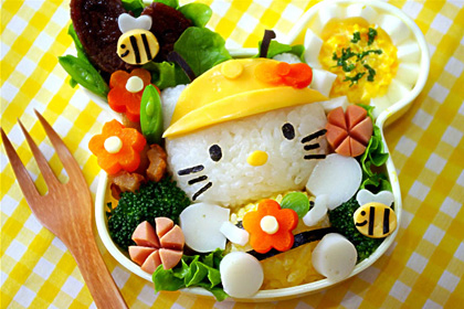 bento art kitty