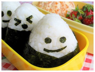 onigiri bento art