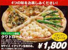 pizza quattro