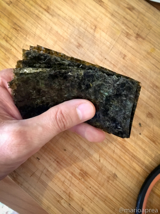 nori tagliata