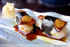 Foie gras nigiri