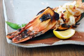 kuruma-ebi grilled
