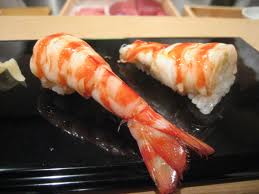 kuruma-ebi sushi