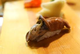 Sazae nigiri
