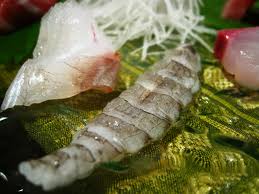 Shako sashimi
