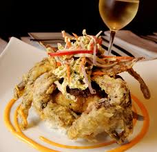Soft shell crab tempura