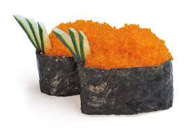 Tobiko sushi