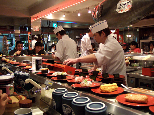 Kaiten sushi