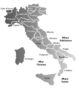 mappa italia