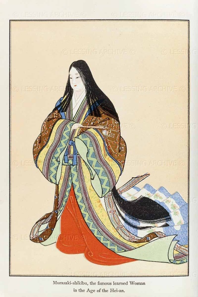 Murasaki shikibu stampa