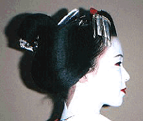 Geisha face