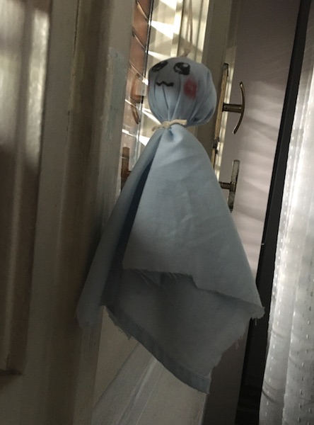 handmade teru teru bozu